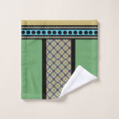Mexicaanse patchwork stijl bad handdoek (Wasdoekje)