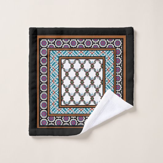 Mexicaanse patchwork stijl bad handdoek (Wasdoekje)