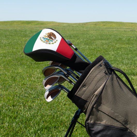 Mexicaanse patriottische vlag Mexico Golfheadcover (Insitu)