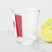 Mexicaanse patriottische vlag Mexico Shot Glas (Rechts)