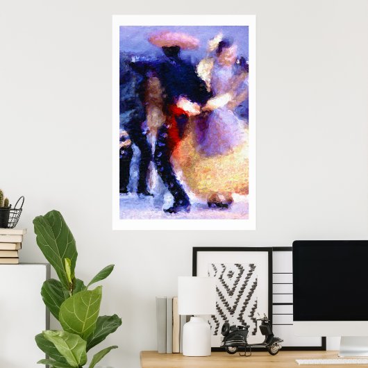 Mexicaanse Pet Dancers Poster (Thuiskantoor)