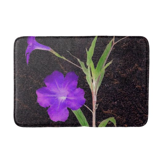 Mexicaanse Petunia Paars Badmat (Voorkant)