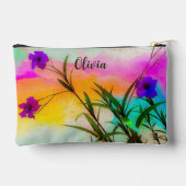 Mexicaanse petunia's liefde kleur print gesneden n etui (Achterkant)