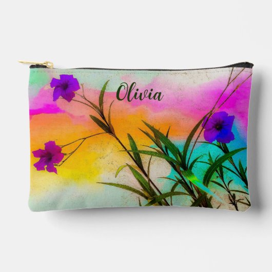 Mexicaanse petunia's liefde kleur print gesneden n etui (Voorkant)