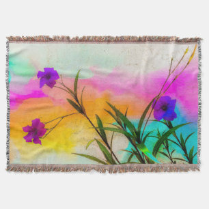 Mexicaanse Petunias Love Color Deken