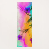 Mexicaanse Petunias Love Color Yogamat (Achterkant)