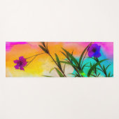 Mexicaanse Petunias Love Color Yogamat (Voorkant (horizontaal))