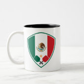 Mexicaanse Pickleball Pride tweekleurige Mok (Links)