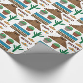 mexicaanse piramide cadeaupapier (Hoek)