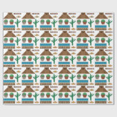 mexicaanse piramide cadeaupapier (Vlak)