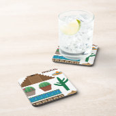 mexicaanse piramide drankjes onderzetter (Rechterzijde)