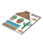 mexicaanse piramide notitieblok (Linkerzijde)