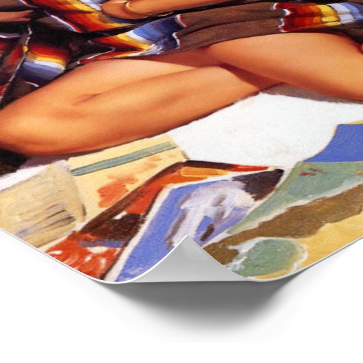 Mexicaanse pop omhoog poster (Hoek)