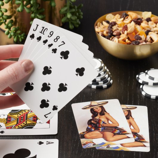 Mexicaanse pop omhoog speelkaarten (Insitu)
