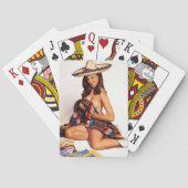 Mexicaanse pop omhoog speelkaarten (Achterkant)