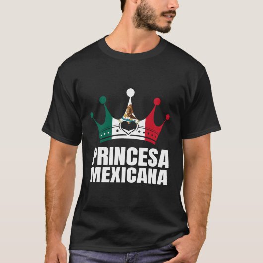Mexicaanse prinses t-shirt (Voorkant)