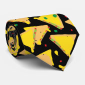 Mexicaanse Quesadilla Patroon Stropdas (Opgerold)