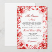 Mexicaanse Quinceañera Kaart (Voorkant / Achterkant)