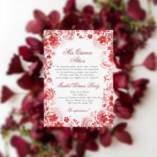 Mexicaanse Quinceañera Kaart