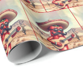 Mexicaanse Red Chili Pepper gitarist Cadeaupapier (Rol Hoek)