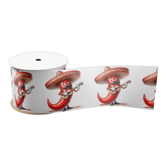 Mexicaanse Red Chili Pepper gitarist Satijnen Lint (Spoel)