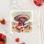 Mexicaanse Red Chili Pepper gitarist Servet (Insitu)