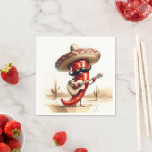 Mexicaanse Red Chili Pepper gitarist Servet (Insitu)