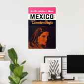 Mexicaanse Reisposter Canadese Pacifische Kunst Me Poster (Thuiskantoor)