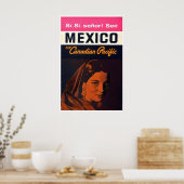 Mexicaanse Reisposter Canadese Pacifische Kunst Me Poster (Keuken)