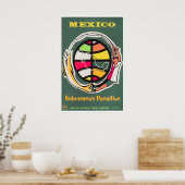 Mexicaanse Reisposter Mexicaanse Kunst Visser Prin Poster (Keuken)