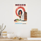 Mexicaanse Reisposter Mexicaanse Print Amerikaanse (Keuken)