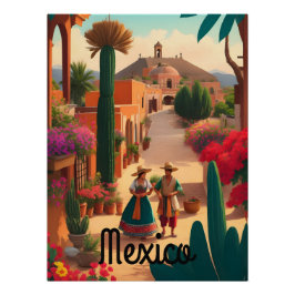 Mexicaanse Reisposter Perfect Poster
