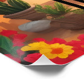 Mexicaanse Reisposter Perfect Poster (Hoek)