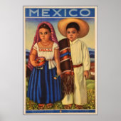 Mexicaanse reisposter poster (Voorkant)