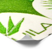 Mexicaanse reisposter Tequila Cactus Poster (Hoek)