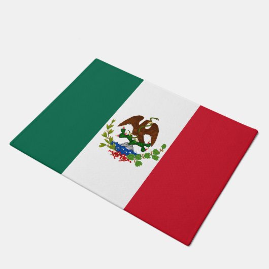 Mexicaanse Republiek Vlag: 1824-1835, Santa Anna Deurmat (Schuin)