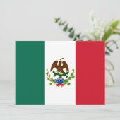 Mexicaanse Republiek Vlag: 1824-1835, Santa Anna Feestdagenkaart (Staand voorkant)