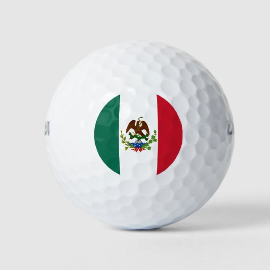 Mexicaanse Republiek Vlag: 1824-1835, Santa Anna Golfballen (Voorkant)