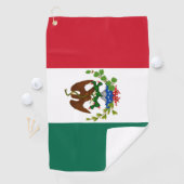 Mexicaanse Republiek Vlag: 1824-1835, Santa Anna Golfhanddoek (Insitu)