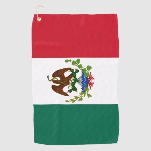 Mexicaanse Republiek Vlag: 1824-1835, Santa Anna Golfhanddoek (Voorkant)