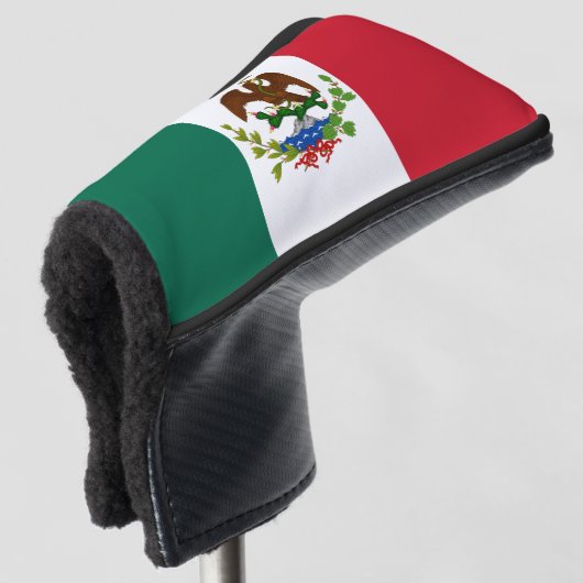 Mexicaanse Republiek Vlag: 1824-1835, Santa Anna Golfheadcover (3/4 voorkant)