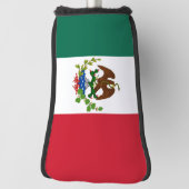 Mexicaanse Republiek Vlag: 1824-1835, Santa Anna Golfheadcover (Draai 90)