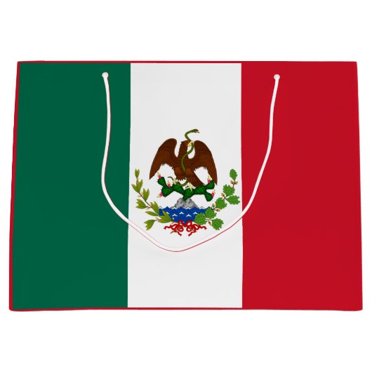 Mexicaanse Republiek Vlag: 1824-1835, Santa Anna Groot Cadeauzakje (Voorkant)