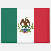 Mexicaanse Republiek Vlag: 1824-1835, Santa Anna Magneet (Voorkant)