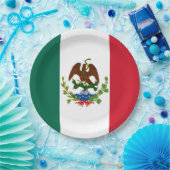 Mexicaanse Republiek Vlag: 1824-1835, Santa Anna Papieren Bordje (Feest)