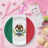 Mexicaanse Republiek Vlag: 1824-1835, Santa Anna Papieren Bordje (Feest)