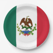 Mexicaanse Republiek Vlag: 1824-1835, Santa Anna Papieren Bordje (Voorkant)