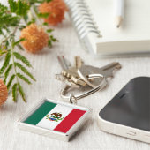 Mexicaanse Republiek Vlag: 1824-1835, Santa Anna Sleutelhanger (Zijkant)