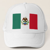 Mexicaanse Republiek Vlag: 1824-1835, Santa Anna Trucker Pet (Voorkant)