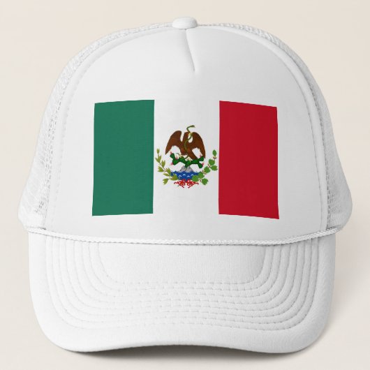 Mexicaanse Republiek Vlag: 1824-1835, Santa Anna Trucker Pet (Voorkant)